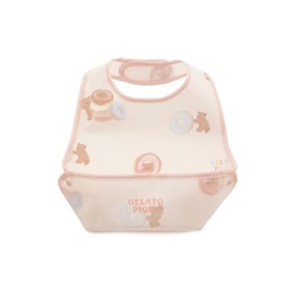 Gelato Pique PBGG252446 Baby Donut Bear Pattern Meal Style, Pink