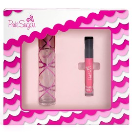 Pink Sugar Eau de Toilette Perfume for Women, Floral + Fruity Scent, Notes of Raspberry, Cotton Candy, and Vanilla, Sweet and Sensual Fragrance