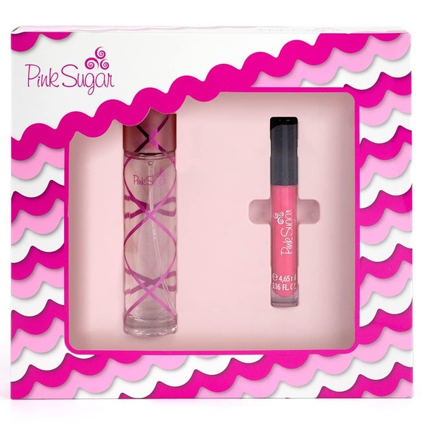 Pink Sugar Eau de Toilette Perfume for Women, Floral +