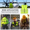 PATIKIL High Visibility Reflective Safety Vest, Class 2 Construction Work
