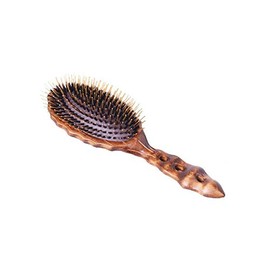 YSPARK YS-651 Cushion Brush, Luster Wood Styler, 1 Piece Hair Brush