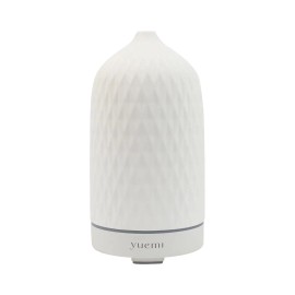 Zen Breeze 160ml Ultrasonic Ceramic Stone Essential Oil Diffuser 7 Color LED Night Light Aromatherapy DiffuserNeck: Short neck diamond