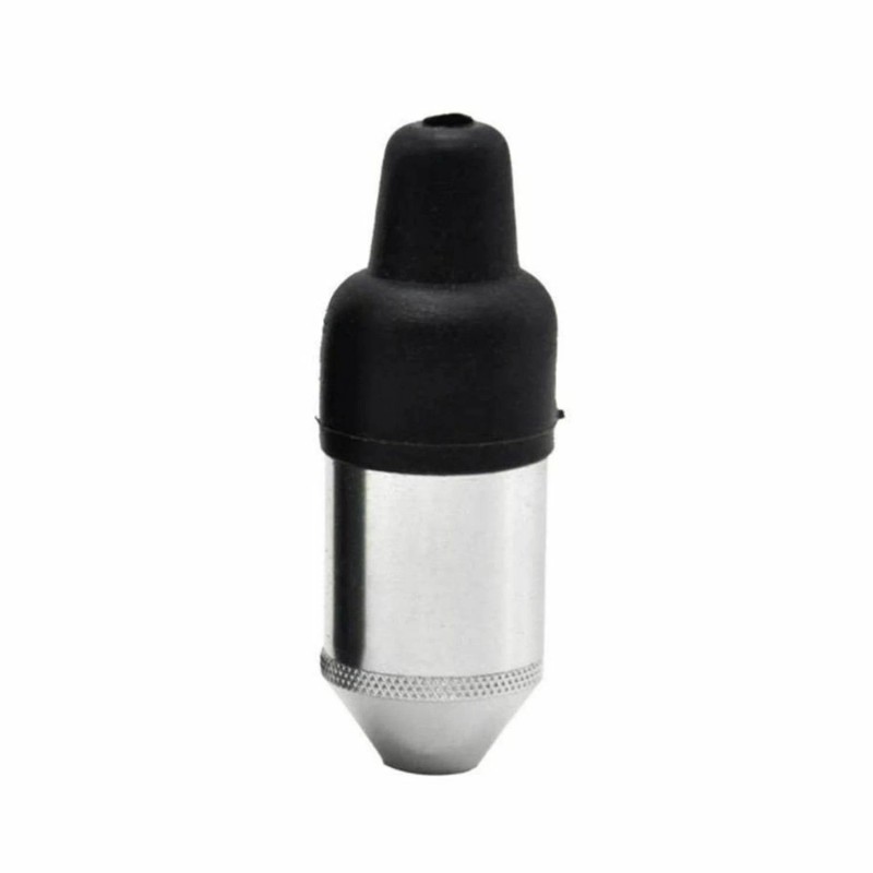 Unbranded Smooth Metal Pepper Shaker w/ Rubber Pacifier Bullet -