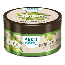 Arko Nem Olive Oil Cream for Body - Face and Hands - 250 ml Tin