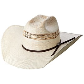 Twister Men's 2-Tone Bangora Maverick Cowboy Hat, Natural/tan, 7 3/8