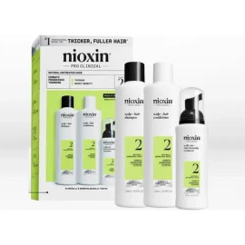 Kit Nioxin Sistema 2 Para Cabello Natural Con Debilitamiento