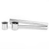 Stainless Steel Manual Food Garlic Press Crusher Mincer Squeezer Household