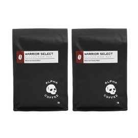 Alpha Coffee – Warrior Select - 16 oz. Premium Gourmet Craft Medium-Dark Roast Coffee | Veteran Owned - Specialty Small Batch Roasted Coffee | 100% Arabica Beans (Adventure Blend) ((Pack of 2) Warrior Select Drip Grind)