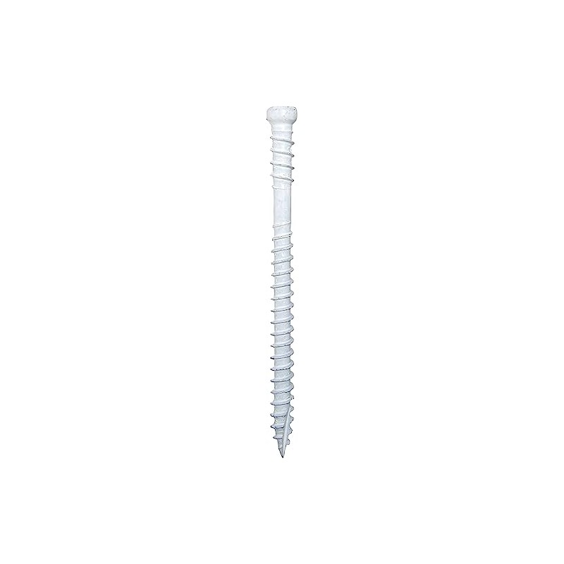 GRK White, 8, 772691176288 Fasteners 17628 RT Composite #8 x