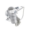 Wenko 18770100 Turbo-Loc Porta Asciugacapelli, Fissaggio Senza Trapano, Acciaio, 11,5