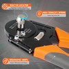 iCrimp Closed Barrel Crimper 4 Way Indents,8 Impressions for Deutsch