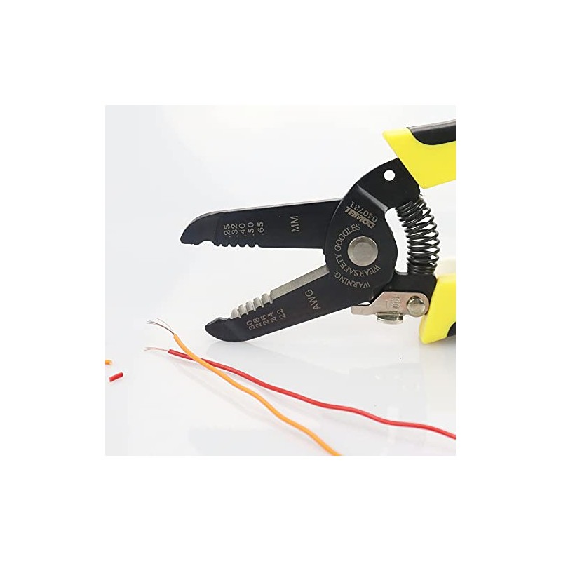DOWELL 22-30 AWG Herramienta de pelar alambre pelacables, herramienta de