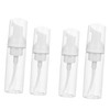 Ciieeo Bubble Making Bottle Set 4pcs 50ml 60ml Foaming Dispenser
