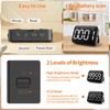 VOCOO Magnetic Kitchen Timer for Cooking with Count Up Countdown,