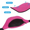 PATIKIL 80s Riñonera para Mujer, 2 Paquete Ajustable Riñonera Bolso