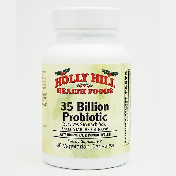 Holly Hill Health Foods, 35 Billion ProBiotic, 30 Vegetarian Capsules