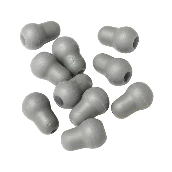 Unbranded 10Pcs Silicone Gray Soft Eartips Earplug Earpieces For Littmann