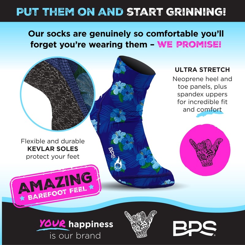 BPS New Zealand ‘Piha’ Beach Volleyball Socks Sand Soccer Socks