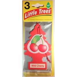 Air Freshener Wild Cherry Little Trees 3-Pack