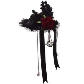 GRACEART Steampunk Accessories Mini Top Hat Headwear (D)