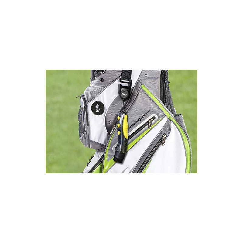 Izzo Golf Brush Cleaning Aqua Brush with Reel