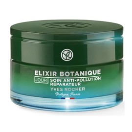 Yves Rocher Set Elixir Botanique REJUVENECEDOR Proteccin Anticontaminacin Ritual de da Crema Facial de da Anticontaminacin (50 ml)  Srum Fortalecedor 