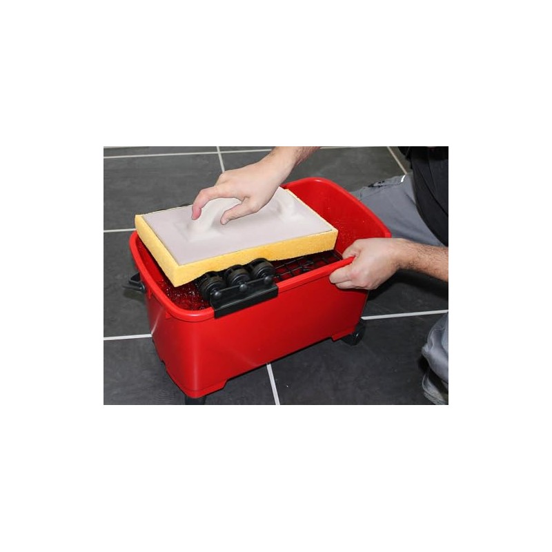 Rubi Hydro Plus Pro – Grout Trowel with Sponge (Plastic,