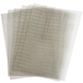 Wire Mesh 6pcs, Stainless Steel Woven Metal Mesh for Vent, Filter Mesh, DIY Projects, Easy to Cut and Resistant to Rust