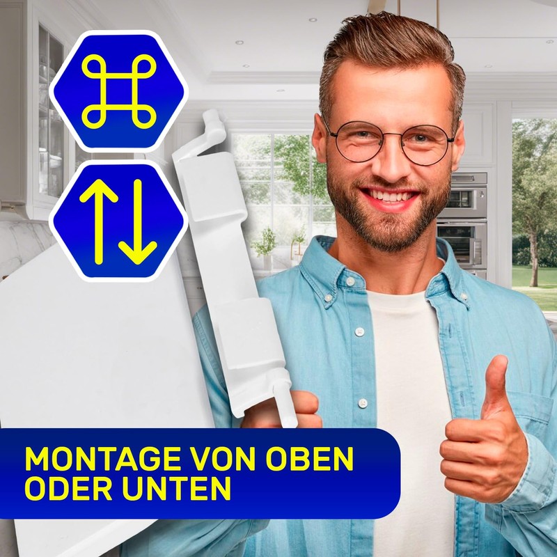 MONTERAL Kühlschrank Griff mit der Größe von 100 x 65