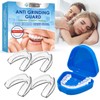 Pack of 4 Grinding Splints for Night, Mouldable Mouth Guard