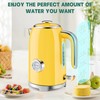 SUSTEAS Electric Kettle - 57oz Hot Tea Kettle Water Boiler