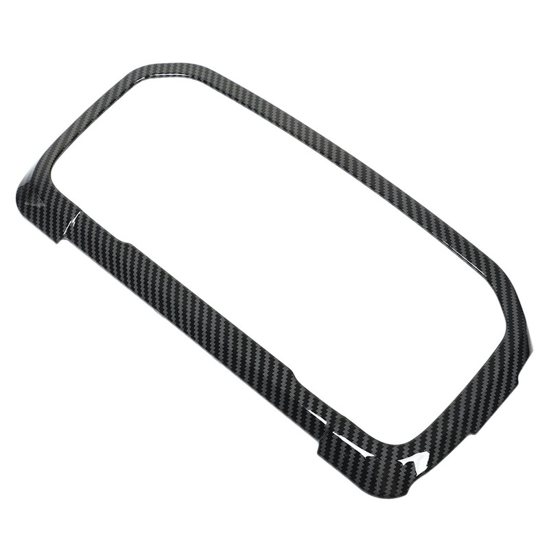 Dashboard Panel Decorative Trim Carbon Fiber Look Easy Clean Replacement