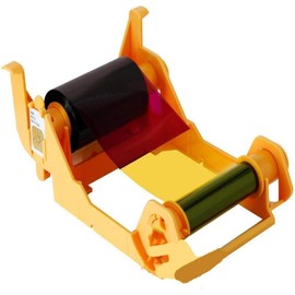 800033-848 YMCKOK Color Ribbon Compatible for Zebra ZXP Series 3 ZXP3 Card Printer Dounble-Sided 165 Prints 800033-848 Ribbon