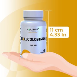 HallColostrum 1000 mg - Colostrum Supplement - Immune Support Supplement - 60