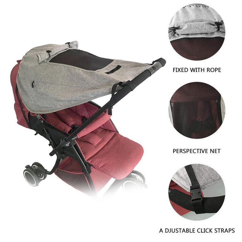 Sun Sail for Pushchairs Universal Pushchair Sun Protection Cover Stroller