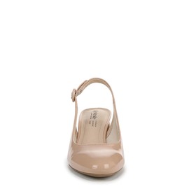 LifeStride Womens Tia Pump Sand Faux Leather 9 W