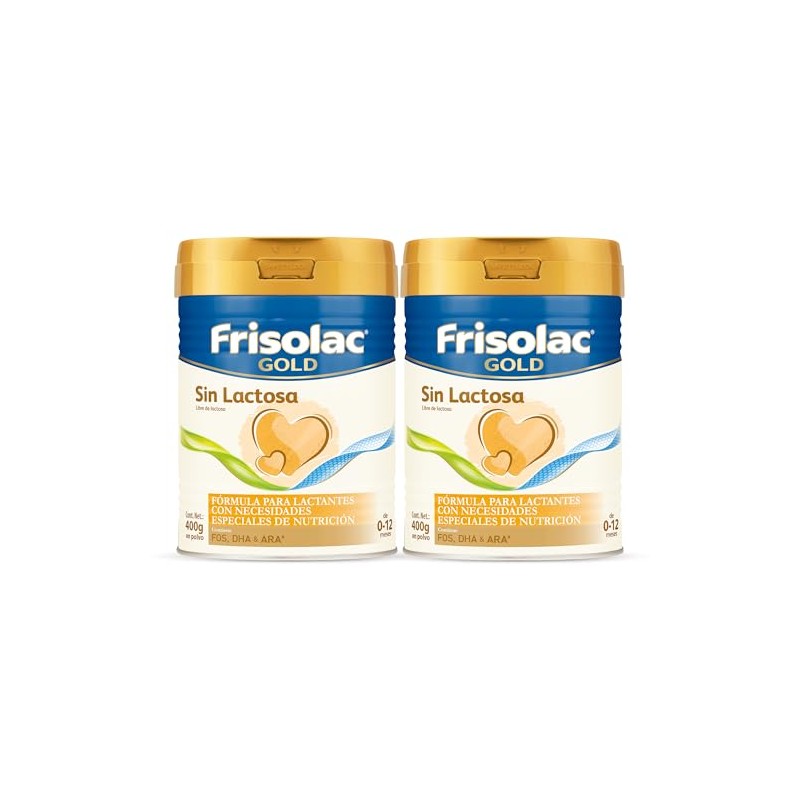 Frisolac Gold Sin Lactosa (0 A 12 Meses) Pack C/