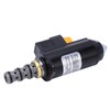 Rotary Solenoid Valve Alloy Steel Excavator Solenoid Valve Replacement 121‑1490