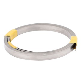 sourcingmap 5M 16.4Ft 0.2x6mm Nichrome Flat Heater Wire for Heating Elements