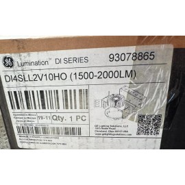 GE DI4SLL2V10HO Lumination Recessed LED Luminaire 93078865, 1500lm, 277V, 0-10V