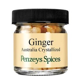 Crystallized Ginger By Penzeys Spices 1.3 oz 1/4 cup jar (Pack of 1)