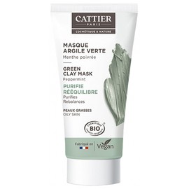 Cattier Green Clay Mask Oily Skin Organic 30ml