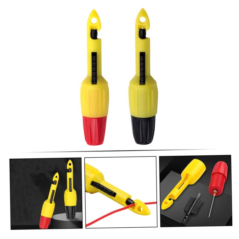 Tofficu 4pcs Automotive Diagnostic Test Probes Insulation Wire Piercing Tools