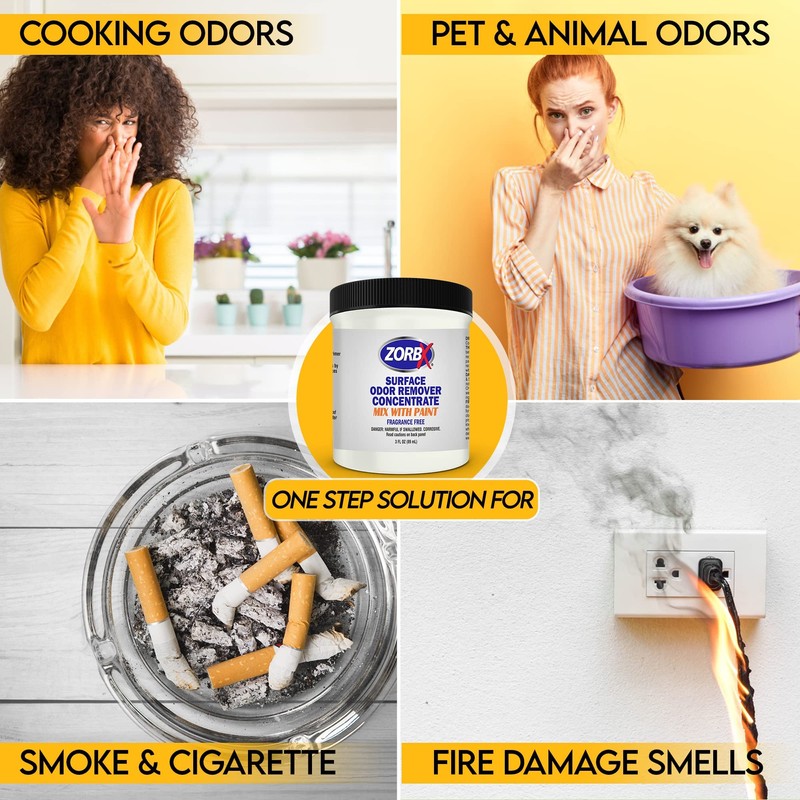 ZORBX Odor Remover Paint Additive (2 Jar for 4 Gallons