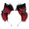 QUICOMP Wolf Ears Tail Costume Wolf Ear Headband Fox Ear