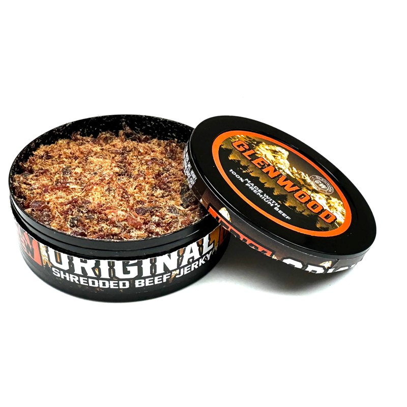 Glenwood Variety Pack of Beef Jerky Chew, Shredded Beef Jerky,