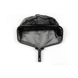 FibroPool Stiff Professional Grade Leaf Rake Skimmer Net, 24" L