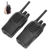 2pcs Walkie Talkie for Baofeng BF‑888H 400‑470MHz 16CH USB Charging