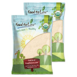 Organic Green Banana Powder, 16 Pounds – Non-GMO, Whole Fruit Flour, Finely Ground, Pure, No Sugar Added, Unsulfured, Vegan, Bulk. Good Source of Resistant Starch and Prebiotic Fiber. Great for Baking