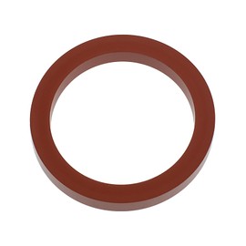 MacMaxe Filter Holder Silicone Gasket – 72mm x 57mm x 8.5mm – Compatible with Gaggia Classic, Baby, Carezza, and More - Part No. 421946504641, NG01/001 (Orange)